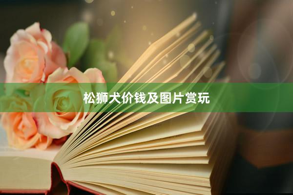 松狮犬价钱及图片赏玩